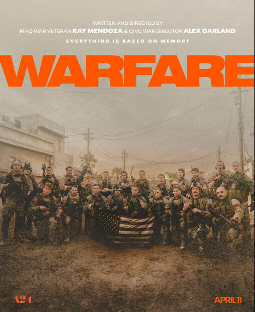 Promotional poster from Warfare, re-recorded by Richard Spooner Promotional poster from Warfare, re-recorded by Richard Spooner